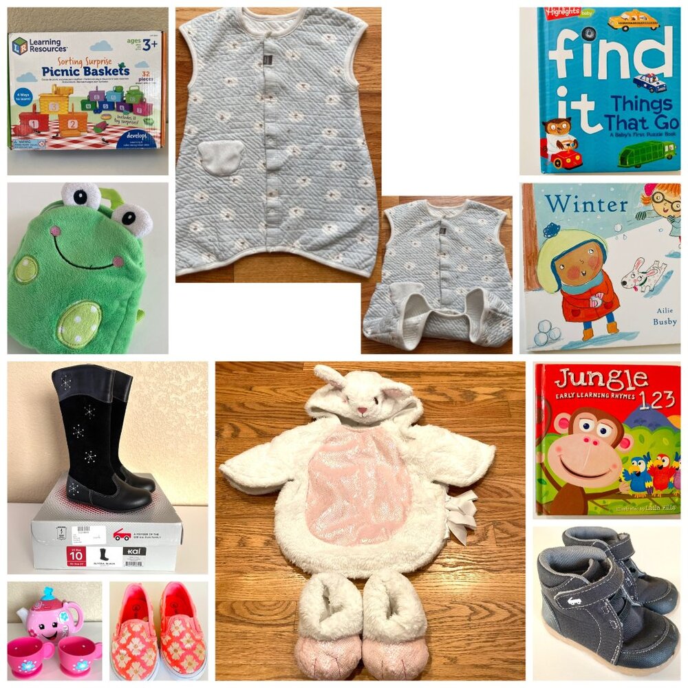 BUNDLE: Cloth books & lovey blanket for infants 3M+ - Picture 10 of 16